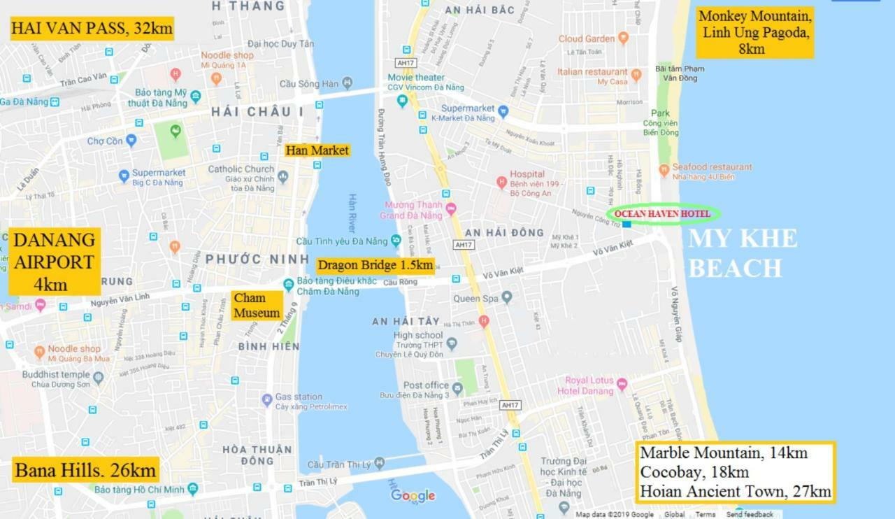 海洋天堂酒店 岘港 外观 照片